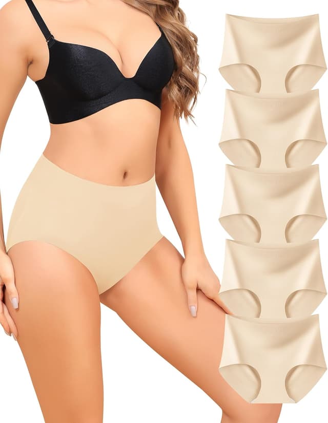 Thumbnail 6 de Levao bragas sin costuras cintura alta 5-pack