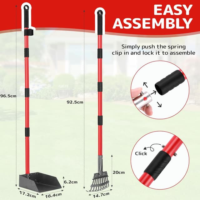 Detalle de Ormalla dog poop scooper up to 38in tray