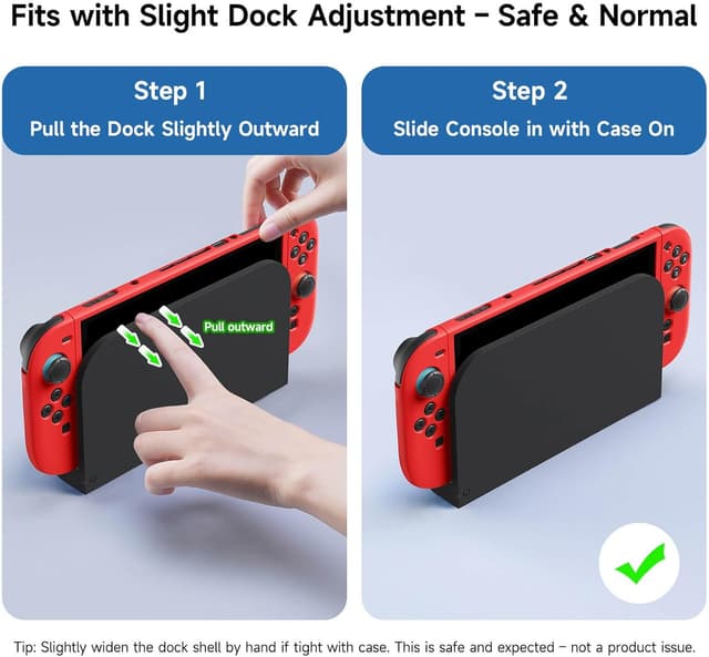 Detalle de Nintendo Switch 2 case 2025 textured grip