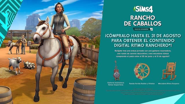 Thumbnail 2 de The Sims 4 Horse Ranch Expansion Pack descarga