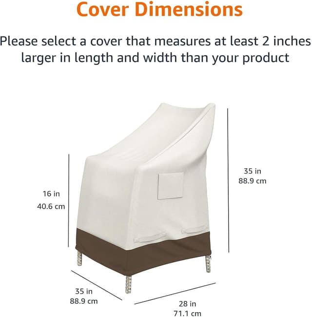 Thumbnail 1 de Amazon Basics Copertura sedia 1 unità