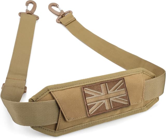 Detalle de WYNEX detachable shoulder strap pad for tactical pouches and crossbody bags