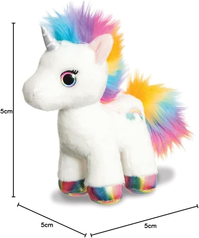 Thumbnail 5 de Aurora Sparkle Tales Eldora Unicorn 12 in soft toy
