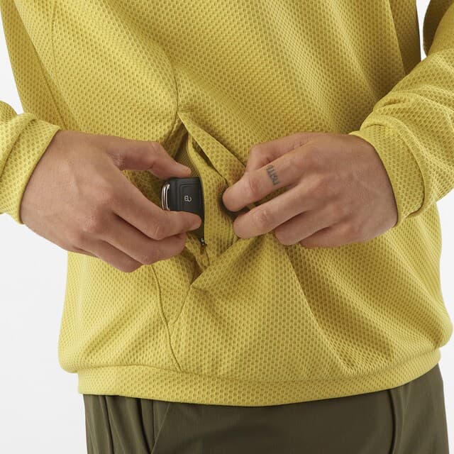 Thumbnail 2 de Salomon Hombre Sudadera de Cuello Caja MOTOMESH 🧥