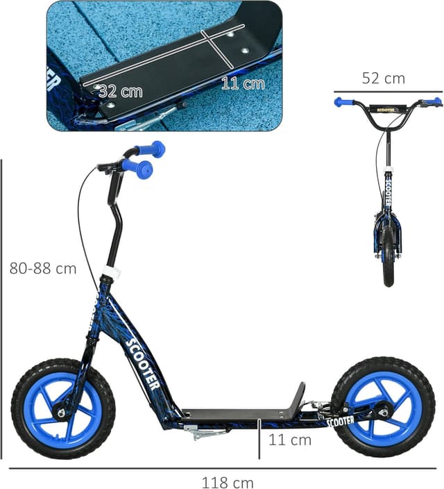 Thumbnail 6 de AIYAPLAY Trottinette Enfant 30 cm
