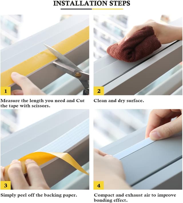 Thumbnail 6 de Draught Excluder Tape 6mm x 20m