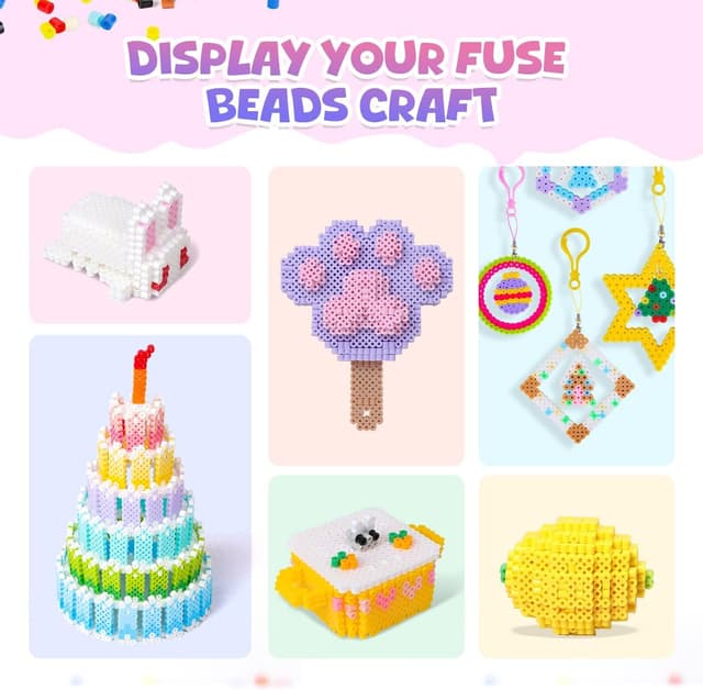 Thumbnail 6 de MerryXGift Fuse Beads set 11,000 pcs for kids ๐จ