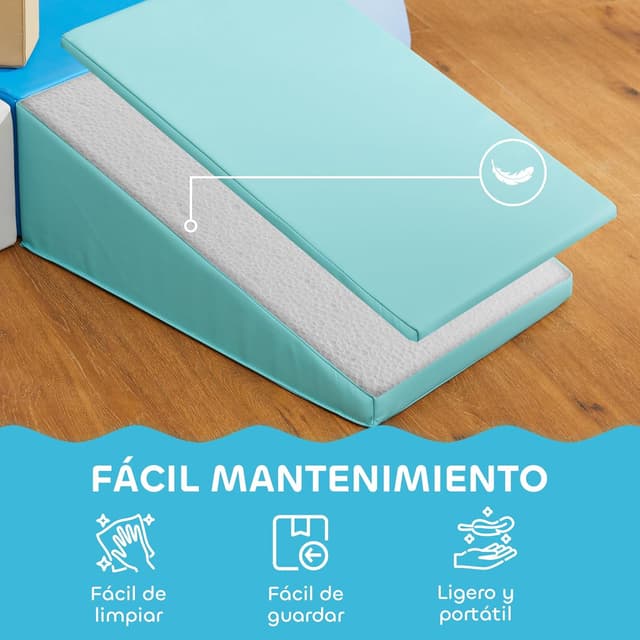 Thumbnail 5 de AIYAPLAY Juego de 6 bloques psicomotricidad multicolor 🧩