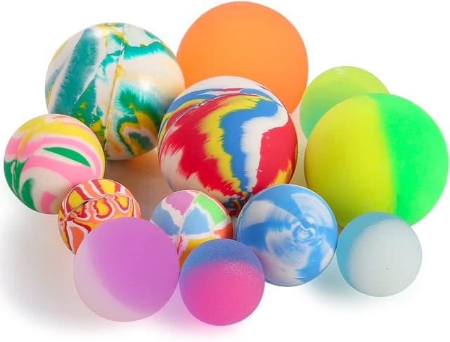 Detalle 2 de Pllieay Flummis 12 Stück Kinder