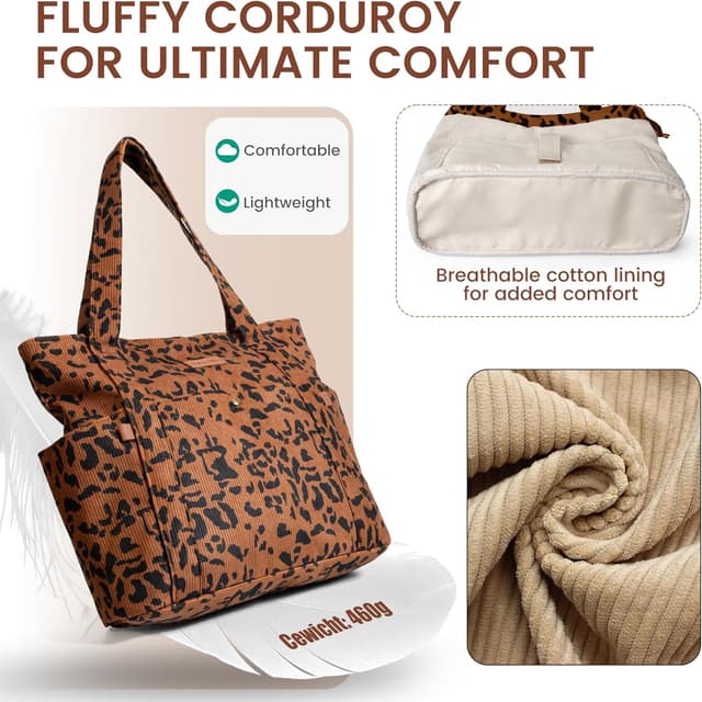 Detalle 1 de Captain Blues tote bag with zip, 15.7 in