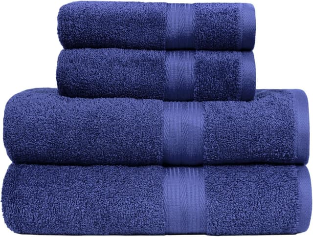 Imagen de Amazon Basics 4 Piece Towel Set 2 Bath 2 Hand en OfertitasTOP