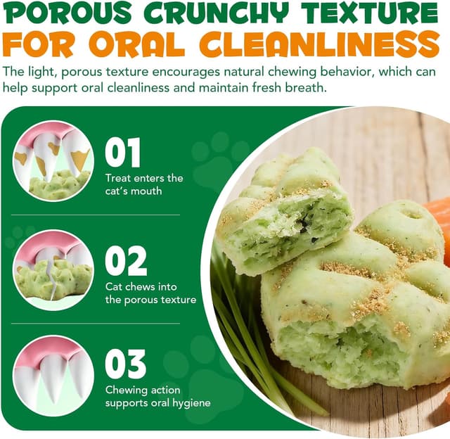 Thumbnail 2 de Golosinas de Hierba para Gatos 180g