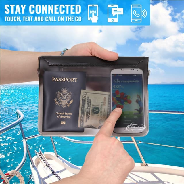 Detalle 1 de AiRunTech Waterproof Fanny Pack, 10m