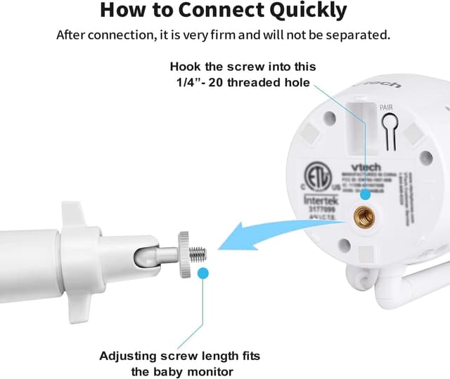 Thumbnail 6 de Tonton Baby Monitor Wall Mount Adjustable 360°