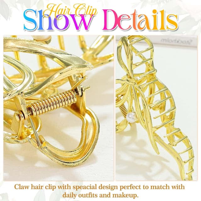 Detalle 2 de Zoestar Haarspange mit Schleife 2 Stück