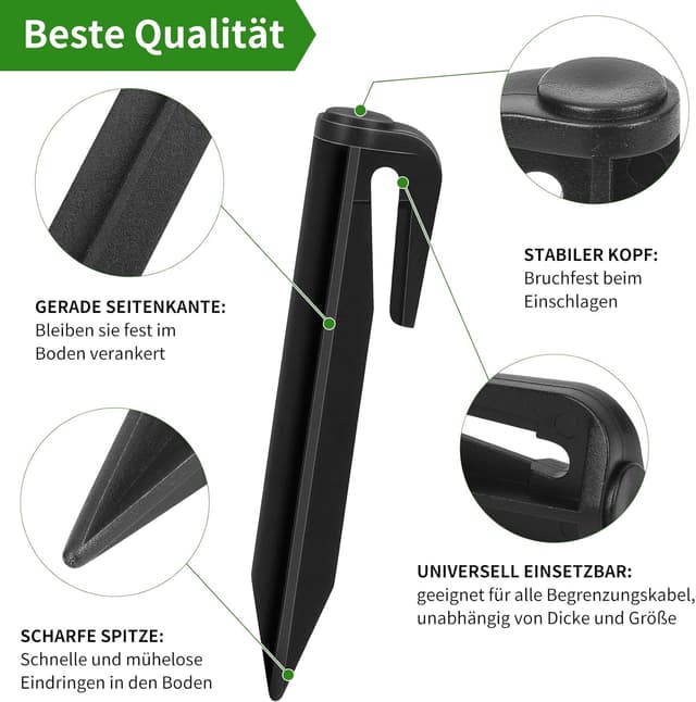 Detalle de HAUSPROFI 400er-Set Erdnägel für 0,1 bis 4 mm