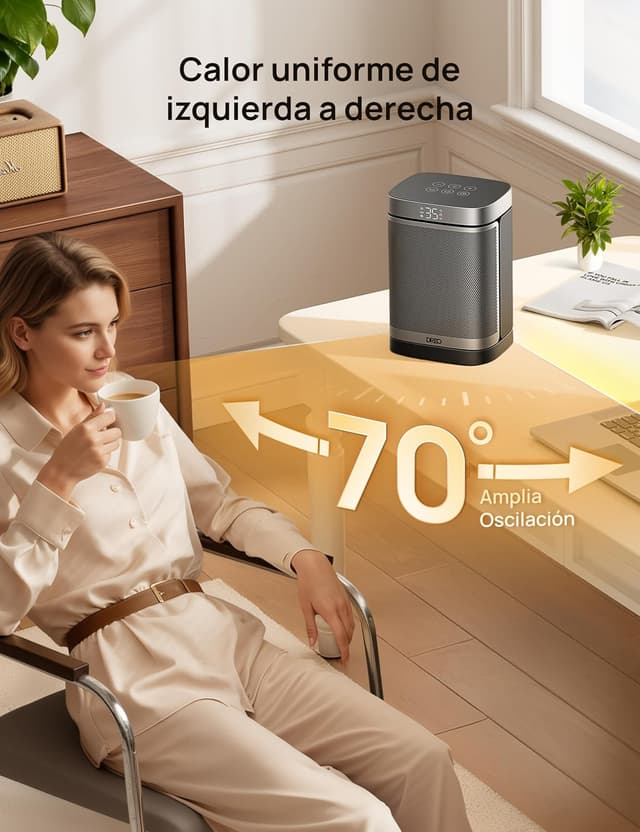 Thumbnail 6 de Dreo Atom One calefactor cerámico 1500 W