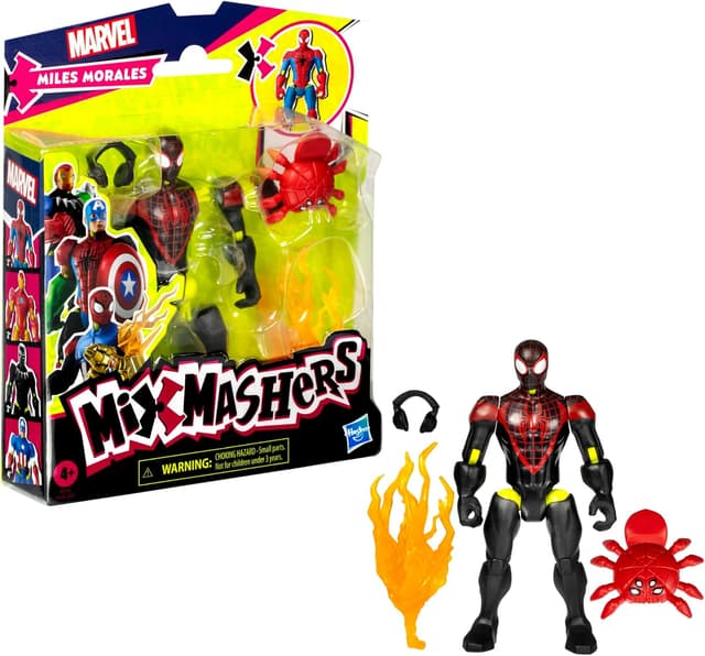 Thumbnail 12 de Spider-Man MixMashers Marvel Miles Morales - Figura y Accesorios🕷