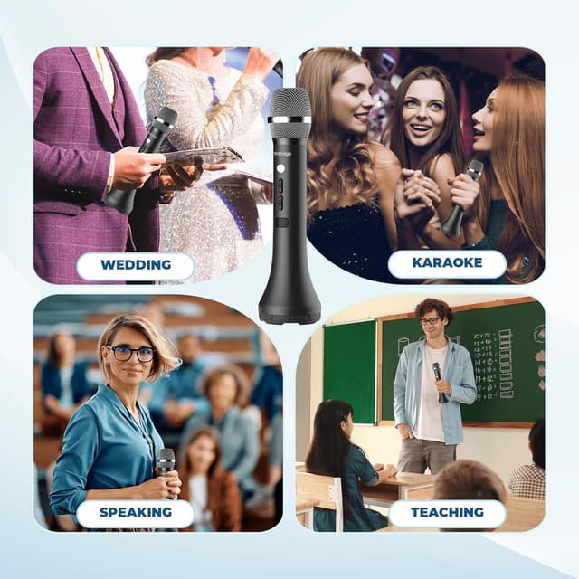 Thumbnail 4 de H9 15W Wireless Bluetooth Microphone for Teaching 🎤