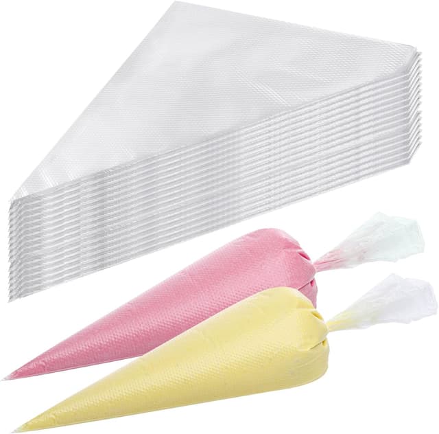 Detalle de LoveBB 400 Disposable Piping Bags (12-inch) Anti-Burst Tipless Icing Bags for Cake, Cookies & Cupcakes