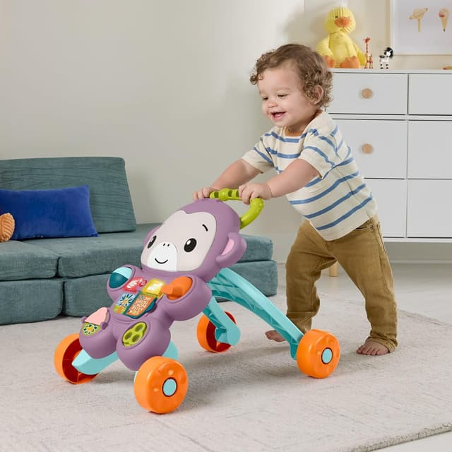 Detalle 2 de Fisher-Price Scimmietta Viola andador 6 mesi