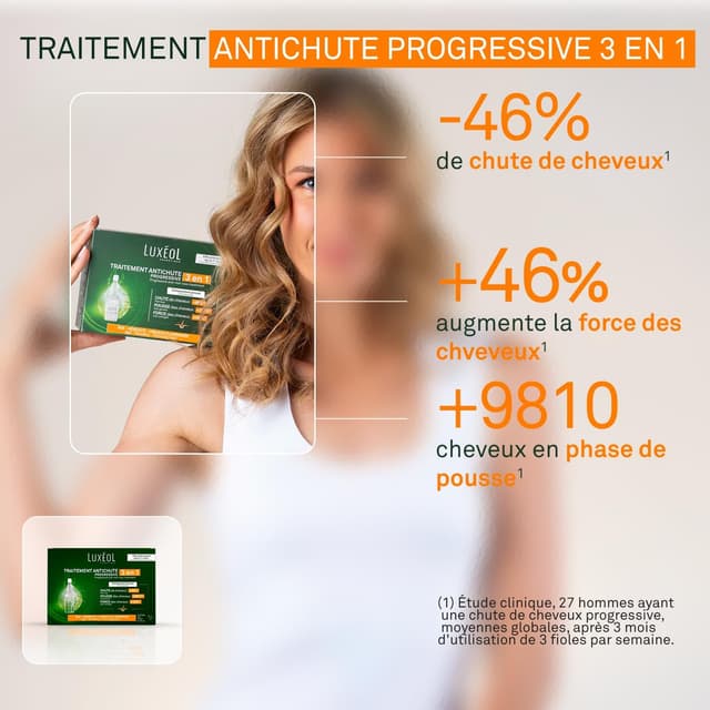 Thumbnail 1 de Luxéol Trattamento Antiurto 3 in 1 per capelli