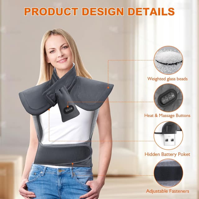 Thumbnail 4 de Elektrisches Wärmekissen 10000mAh für Nacken