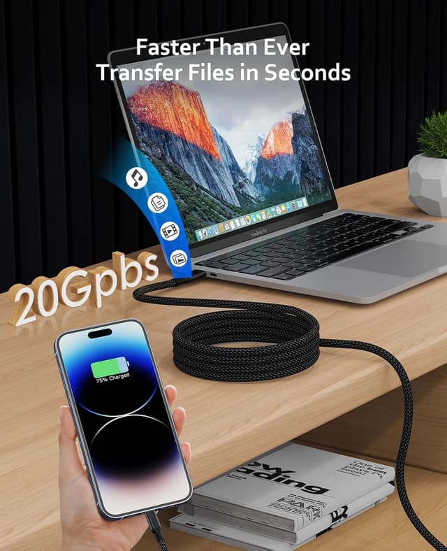 Thumbnail 4 de Magtame USB 4 Cable 240W, 2.3ft