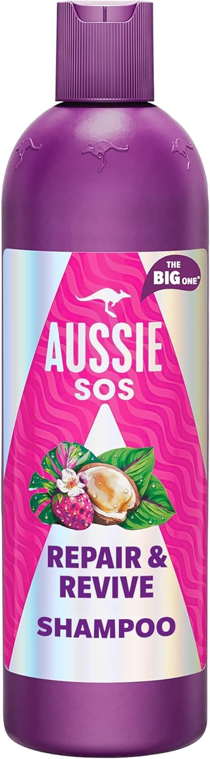Detalle de Aussie SOS Réparation 500ml Shampooing pour cheveux secs