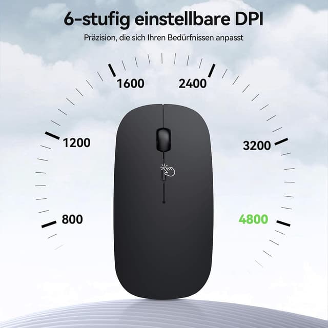 Detalle 2 de TECKNET Bluetooth Maus 56 g đ±