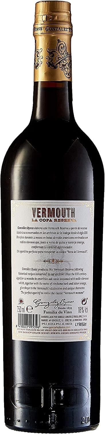 Thumbnail 1 de Vermouth La Copa Reserva - D.O. Jerez - 750 ml 🍷