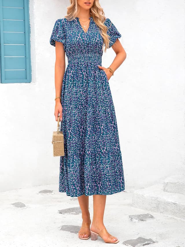 Thumbnail 5 de MASCOMODA Floral Summer Maxi Dress 2026