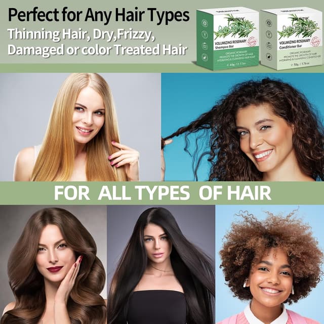 Detalle 2 de DBEAUTYM Rosemary Shampoo Bar 2 Pack