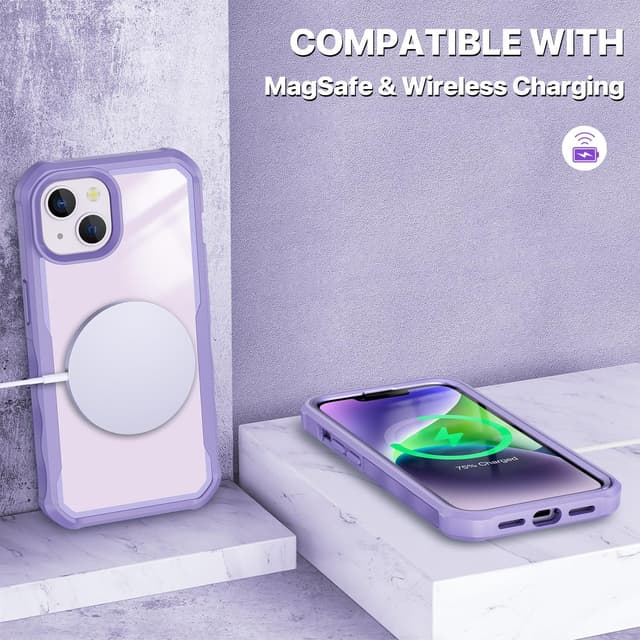 Detalle 2 de iPhone 14 case with built-in 9H glass