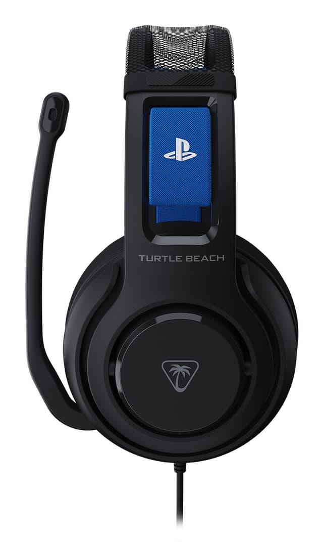 Detalle de Turtle Beach Atlas 200 Wired Gaming Headset für PS5 und PS4 (offiziell lizenziert) – Schwarz