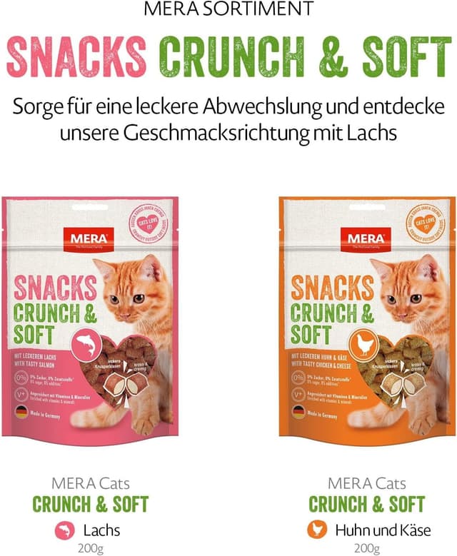 Thumbnail 5 de MERA Crunch & Soft mit Huhn & Käse 200g