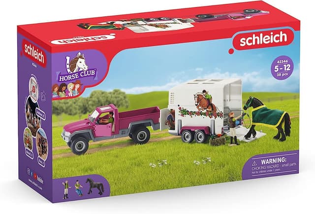 Thumbnail 5 de Schleich Horse Club 38PC Trailer Transporter Playset