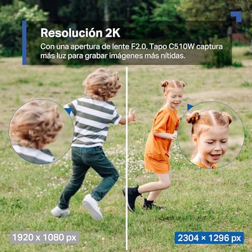 Detalle 2 de Tapo C510W cámara 2K para exteriores