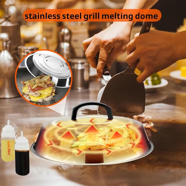 Thumbnail 1 de Onlyfire FPA-5117 9pcs BBQ Griddle Kit