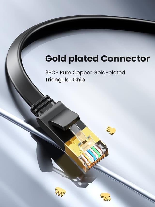 Detalle de UGREEN Cat 7 Ethernet Cable 15M