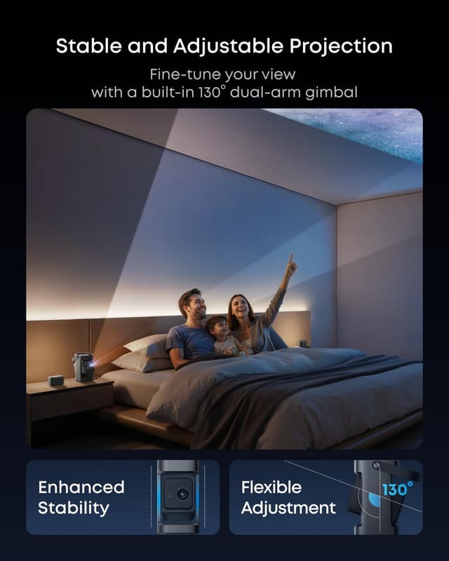 Detalle de soundcore Nebula P1 Portable Projector with Detachable Modules