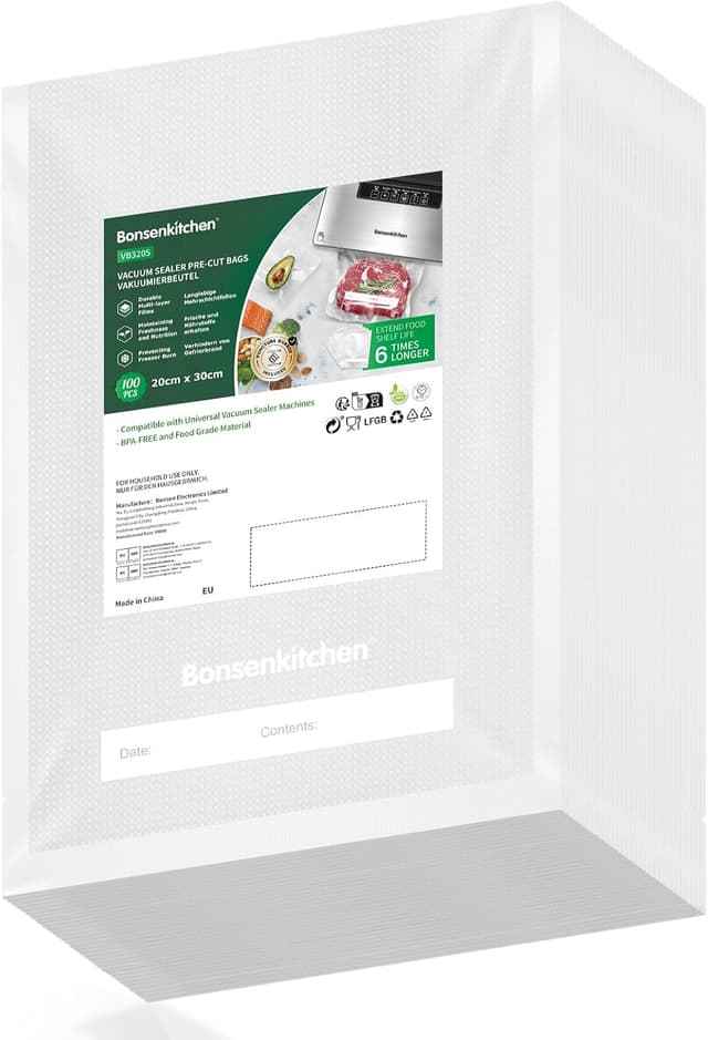 Imagen de Bonsenkitchen Profi Vakuumbeutel 100×20×30 cm en OfertitasTOP
