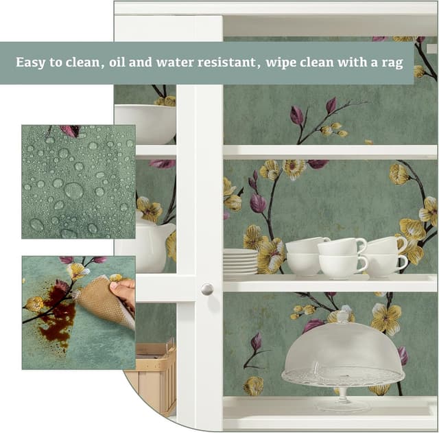 Thumbnail 1 de Abyssaly Papier Peint Adhesif 44cm x 300cm