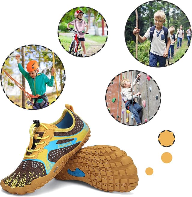 Thumbnail 6 de Scarpe barefoot minimaliste Saguaro per bambini e ragazzi, outdoor e indoor
