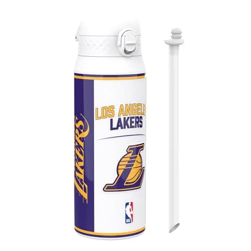 Detalle de ion8 NBA Los Angeles Lakers Botella térmica 750 ml 🥤