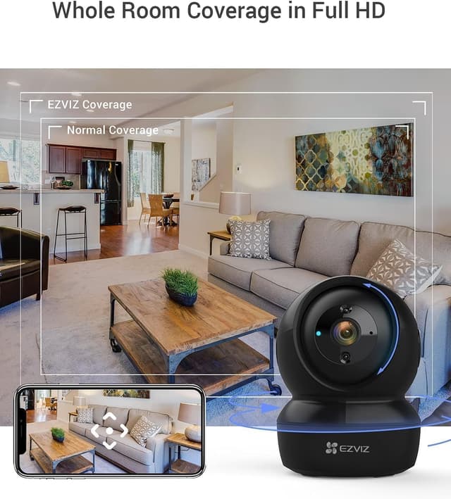 Detalle 1 de EZVIZ C6N 2MP indoor security camera