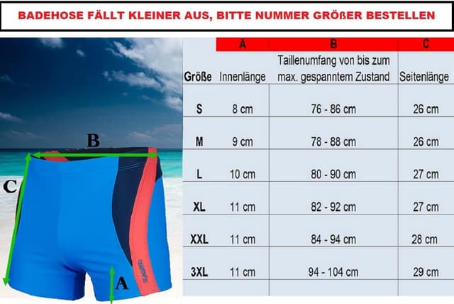 Thumbnail 5 de Zagano Adam Lipski Badehose 3XL