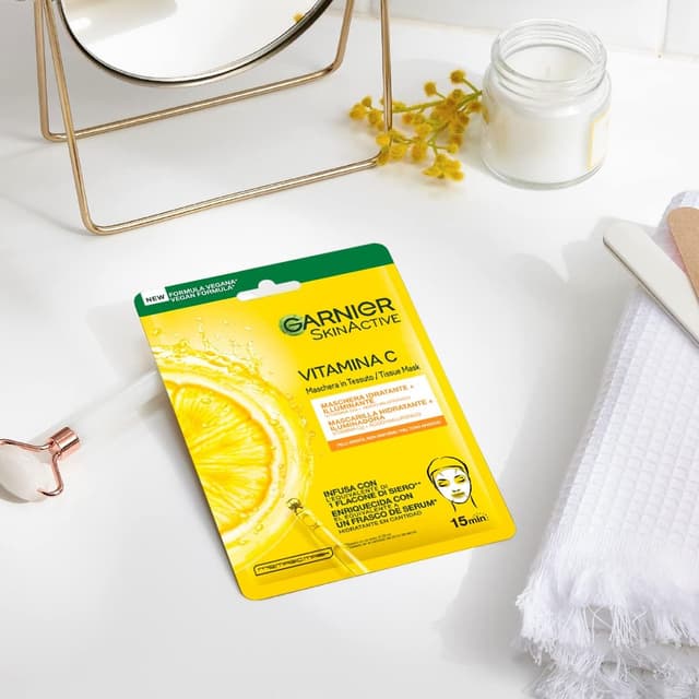 Thumbnail 3 de Garnier Maschera in Tessuto 5 pz 🧖