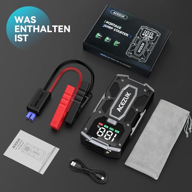 Thumbnail 6 de ACEZUK M01 6000A Starthilfe