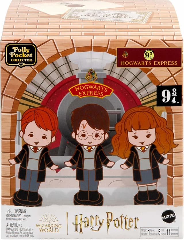 Thumbnail 6 de Polly Pocket Harry Potter Compact with 5 Dolls
